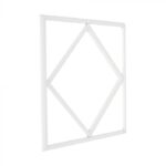 VT-6169 64W LED BORDERLINE PANEL DAIMOND SHAPE 6500K+BLUE