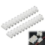 15AC Electrical Wire Connector Blocks Strips (Per Strip)