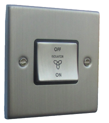 Daytona 10 ax Triple Pole Fan Isolator Switch