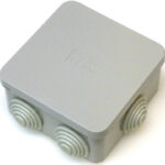 80mm x 80mm x 40mm Plastic Junction IP Box IP44