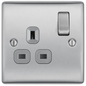 BG 13A DP 1 Gang Switched Socket