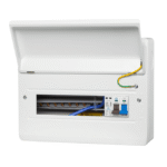 12 Mod Metal Consumer Unit with SPD AND Main Switch 100A